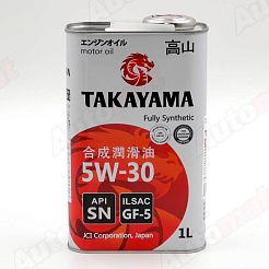 Моторное масло TAKAYAMA 5W-30 SN GF-5, 1л